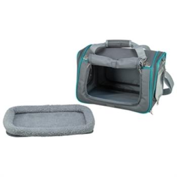 Reisetasche Vicky mit herausnehmbaren Kissen Grau Trixie